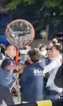 직원 주먹질 택배 간부, 경찰 조사 불응하고 쿠팡 캠프서 또 욕설 난동