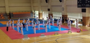 법무부연수원 무도역량 강화 태권도 강의 스트레칭은 철저히!