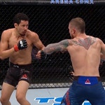[UFC] UFN 159 경기명장면 환상적인 백스핀 블로우KO(움짤)