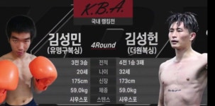 다가오는 타이틀전, 김성민(유명구 범진체육관) 4전 4승 거침없다.
