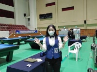 [2021 영광 전국당구대회 일반부 여자 3쿠션]국내랭킹 2위 한지은, 우승의 영광을 누리다