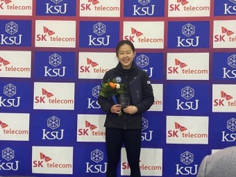 드디어 떠오른 '빙속 여제' 김민선, 월드컵 500m 연속 금메달
