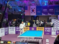 [현장포토] 프로당구 하이원리조트 PBA-LPBA 챔피언십 2022 튀르키예 육셀 연습장면 (2)