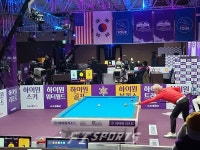 [현장포토] 프로당구 하이원리조트 PBA-LPBA 챔피언십 2022 튀르키예 육셀 연습장면 (2)