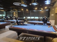 [현장포토] 전국 청소년스포츠한마당 당구대회 포켓볼 전문선수 김혜림과 일반선수 박예빈 (1)