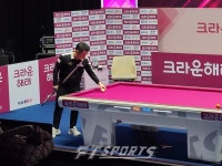 [현장포토] 프로당구 크라운해태 PBA 챔피언십 부진을 떨쳐내는 조재호 원샷 (1)