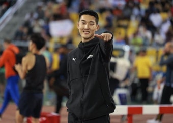 우상혁, 한국선수 최초 '골든 그랑프리' 우승