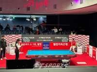 [FT포토] 프로당구 23/24시즌 8차전 웰컴저축은행 웰뱅 LPBA 챔피언십 32강 전애린 (2)