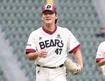 두산 곽빈, 생애 첫 월간 MVP ··· 