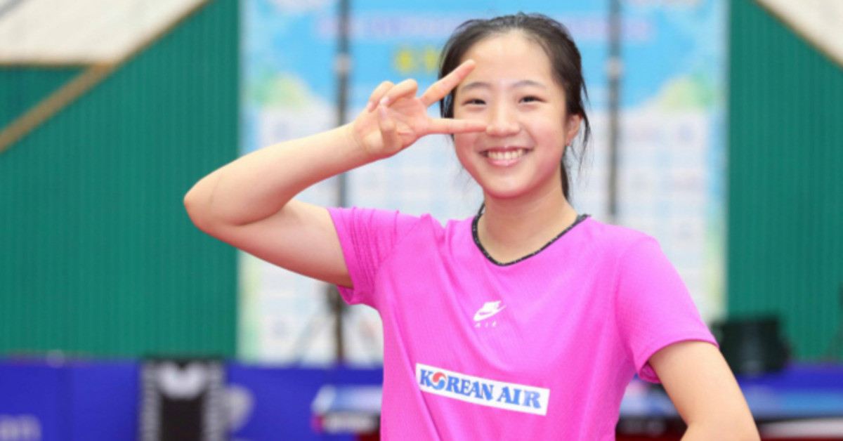 신유빈, 2024 파리 올림픽에서 탁구 동메달 2개 획득 후 조국 귀국