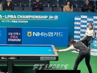 [FT포토] 프로당구 LPBA NH농협카드 8강 스롱피아비 (2)