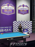 [FT포토] 프로당구 하이원리조트 LPBA 챔피언십 8강 이우경과 정보윤 (2)