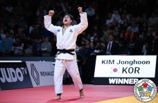 유도 90㎏급 김종훈, 2025 파리 그랜드슬램 금메달