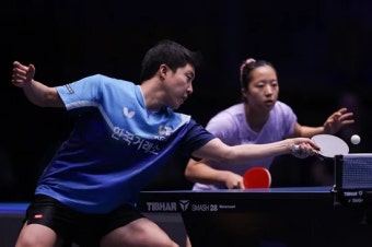 '혼복 강자' 임종훈-신유빈, 日 남매조 꺾고 결승 진출…2주 연속 WTT 우승 도전