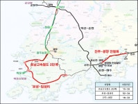 호남권 3개 철도사업 추진에 4625억 투입