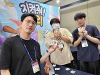 에브나게임즈 신작 귀여운 다람쥐들의 좌충우돌 대격돌 지켜줘 토리 플레이엑스포 전시