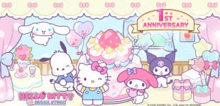 에이시티게임즈 헬로키티 마이 드림 스토어, 日 양대 마켓 인기 1위 석권…글로벌 시장 공략 가속화