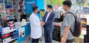 침수피해 약국 찾은 서울ㆍ경기 지역약사회장들