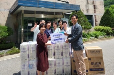 서울시약사회, 송천한마음의집에 후원금 200만원과 생필품 전달