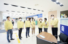 파주시의회, 예방접종센터·선별진료소 격려 방문