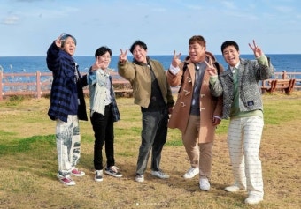 김선호 빠진 '1박 2일'...100회 기념 단체샷