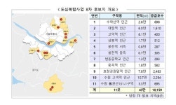 서울 효창공원앞역·수원 고색역 인근 등 11곳 도심복합사업지로