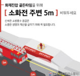 태안소방서, 소화전 5m 이내 주·정차 금지 당부