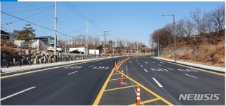 군포시, 국도47호선~안산시계간 도로 확장공사 완료··개통