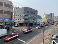 태안소방서, 골든타임 확보 소방차 길 터주기 훈련