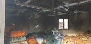 구례군 지천리 마을회관 인근서 화재…14분만에 완진