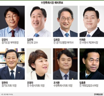 [6·1지방선거] 수원시장 예비후보 공약 '관심 집중'