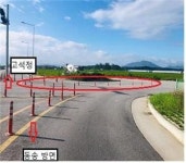 철원경찰서, 교통문화 정착 위해 직탕폭포 2교차로 개선