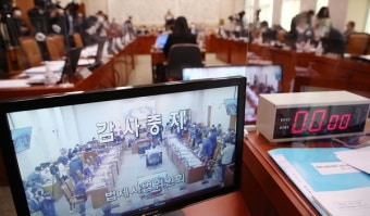 [2022 국감] '감사위원 배석' 놓고 오전 내내 파행