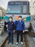 광주도시철도공사, 올해 우수기관사에 김필제, 홍순원씨 선정