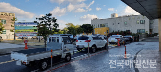 서귀포의료원 인근 무단주차로 몸살