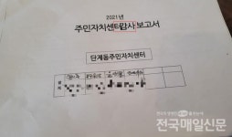 그들만의 리그...원주 단계동주민자치위원회 잇단 잡음