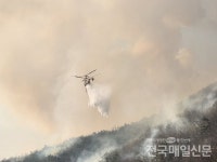 [시민기자가 간다] 순천 월등면 산불 2단계로 격상…일몰 전 진화 목표