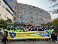 보령시, 명천초교 스쿨존 교통안전 캠페인