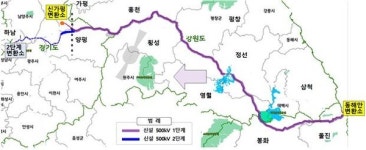 동해안-수도권 230㎞ 송전선로 공사 본격화