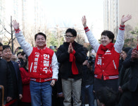 [2024 총선] 한동훈, 험지·격전지 민심 집중공략…수도권·PK·호남 순회