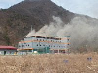 정선군 신동읍 식품공장서 화재
