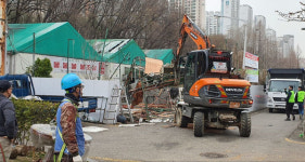 서초구, 서초동 불법 무단점유 재활용센터·고물상 철거 완료