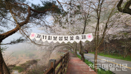 [전매TV] 보성 문덕면 대원사 벚꽃 길 낭만가득