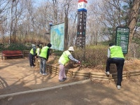 동작구공단 사당3동청소년독서실, 직원 둘레길 걷기·환경클린 캠페인 실시