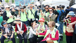 노원구, 시각장애인과 함께하는 제2회 경춘선 공릉숲길 커피 축제 성료