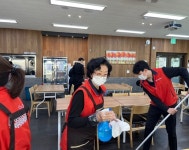 건협 서울동부, 중랑노인종합복지관 경로식당 봉사활동 진행