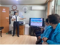 일산서부署, 동네방네 경로당 교통안전 교육