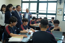 부산시교육청, 부산형 인강 중학교 과정 시범 오픈식 개최