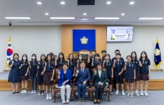 강북구의회, 강북중학교 학생들 2차 의회 견학