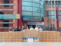 인천 중구 노점상 단속반, 개항동 행정복지센터에 생필품 나눔
